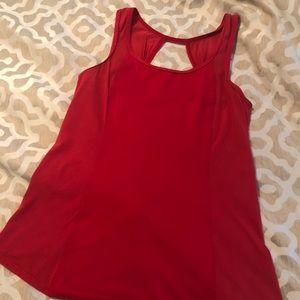 Red Open Back Lululemon Tank♥️♥️size 4